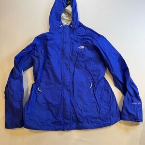 The North Face Women's Blue Rain Jacket Size S‎ Hyvent 2.5L